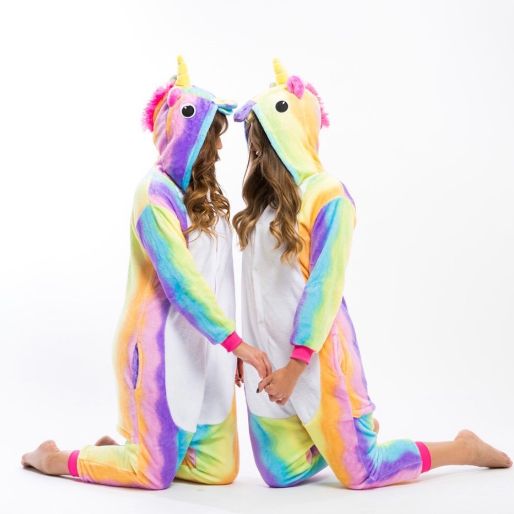 Rainbow Unicorn One Piece Pajamas